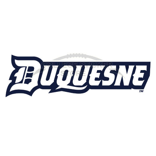 Design Duquesne Dukes Iron-on Transfers (Wall Stickers)NO.4297